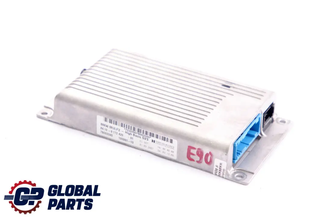 Module Bluetooth mains libres Haut MULF2 pour BMW E60 E81 E87 LCI E90 à propos du numéro de pièce 9229740 BMW E60 E81 E87 LCI E90 Module Bluetooth mains libres Haut MULF2 - SKU 9172420 - Numéro de pièce 9229740