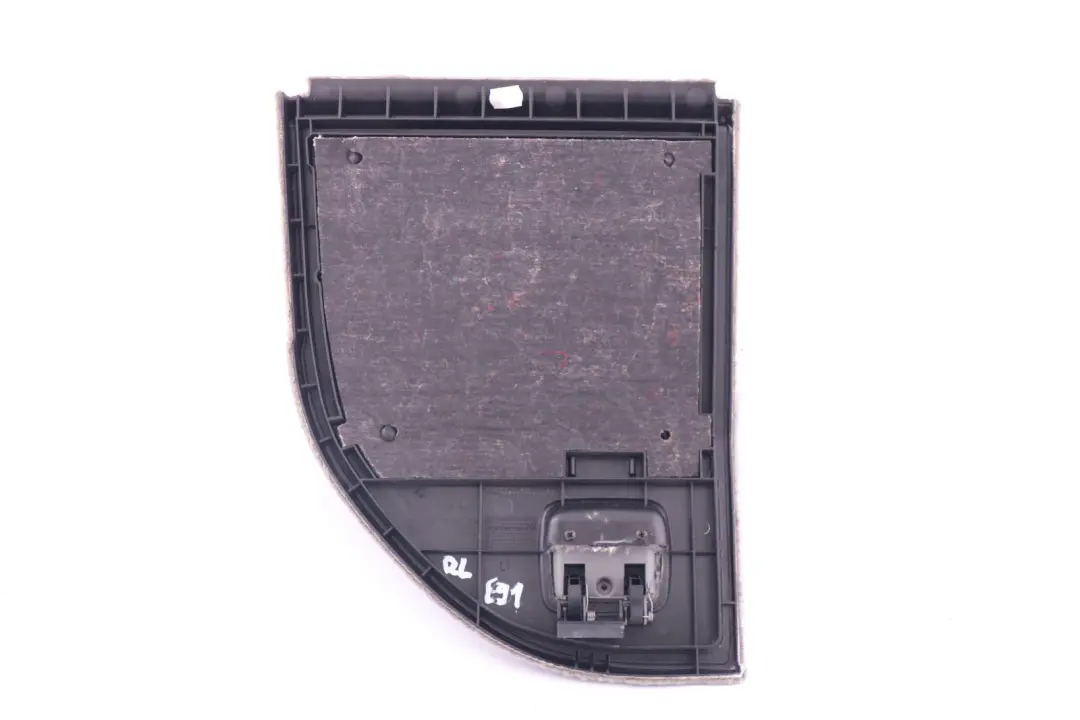 BMW 3 Series E91 Trink Flap Trim Boot Cover Grey Left N/S - SKU 9172857 - Part number 9172857