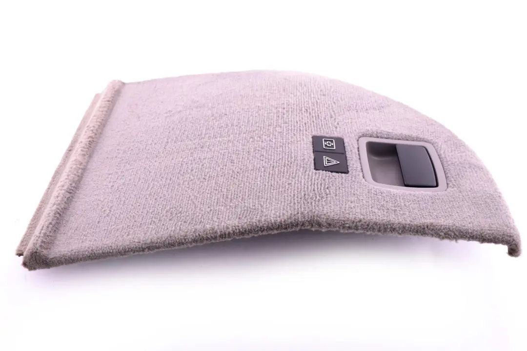 Trink Flap Trim Boot Cover Gris Izquierdo para BMW E91 con número de pieza 9172857 BMW E91 Trink Flap Trim Boot Cover Gris Izquierdo - SKU 9172857 - Número de pieza 9172857