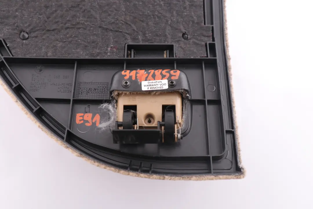 Reihe E91 LCI Klappe Gepäckraum hinten links BEIGE 5147 für BMW 3 mit Teilenummer 9172859 BMW 3 Reihe E91 LCI Klappe Gepäckraum hinten links BEIGE 5147 - SKU 9172859 - Teilenummer 9172859