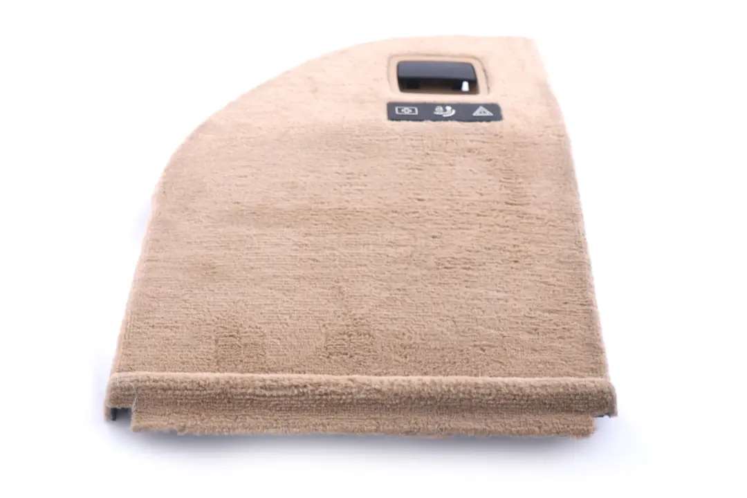 BMW 3 Series E91 LCI Trunk Carpet Flap Boot Cream Beige Rear Left N/S - SKU 9172859 - Part number 9172859