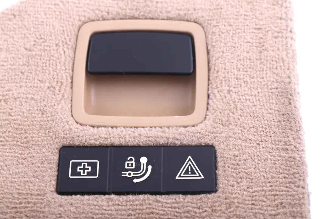 BMW 3 Series E91 LCI Trunk Carpet Flap Boot Cream Beige Rear Left N/S - SKU 9172859 - Part number 9172859