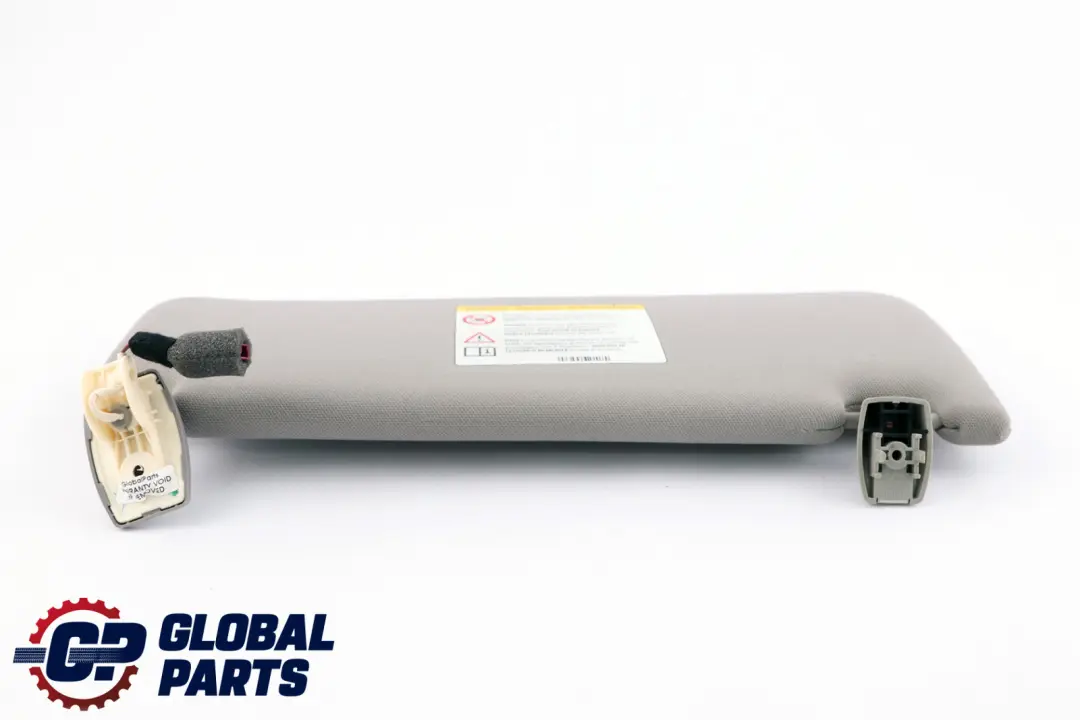 BMW F10 F11 Sun Visor With Label Mirror Left N/S Everestgrau Grey - SKU 9173431 - Part number 9173431