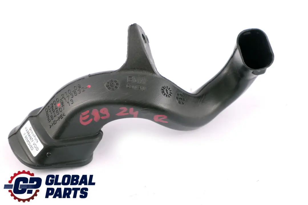 BMW Z4 Series E89 Air Outlet Channel Floor Heater Duct Right O/S - SKU 9173532 - Part number 9173532
