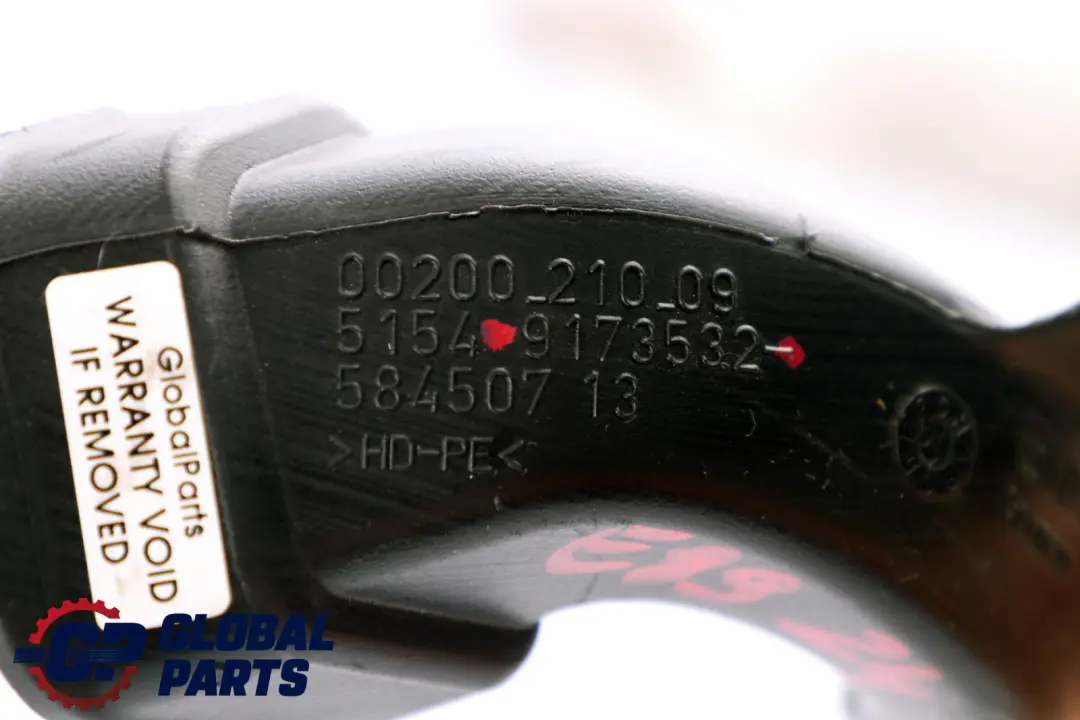 Outlet Channel Floor Heater Duct Right O/S to BMW Z4 Series E89 Air with Part number 9173532 BMW Z4 Series E89 Air Outlet Channel Floor Heater Duct Right O/S - SKU 9173532 - Part number 9173532