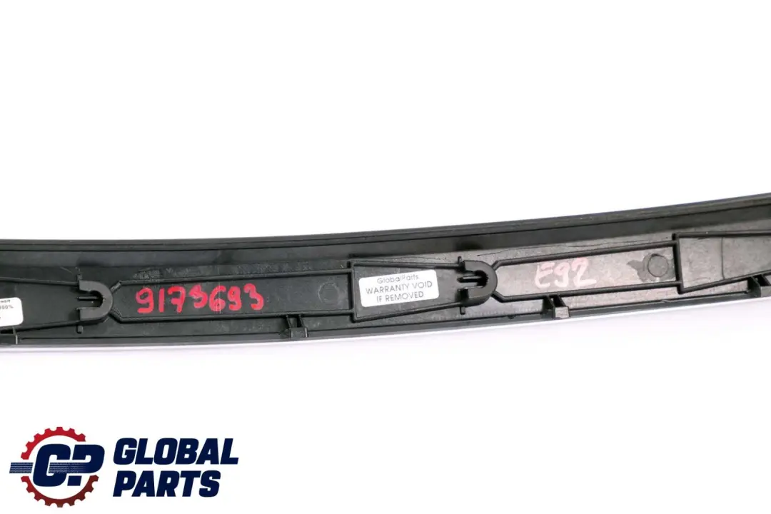 Dekorleiste Tür Vorne Links Alu Feinschliff für BMW 3 er E92 E93 mit Teilenummer 9173693 BMW 3 er E92 E93 Dekorleiste Tür Vorne Links Alu Feinschliff - SKU 9173693 - Teilenummer 9173693