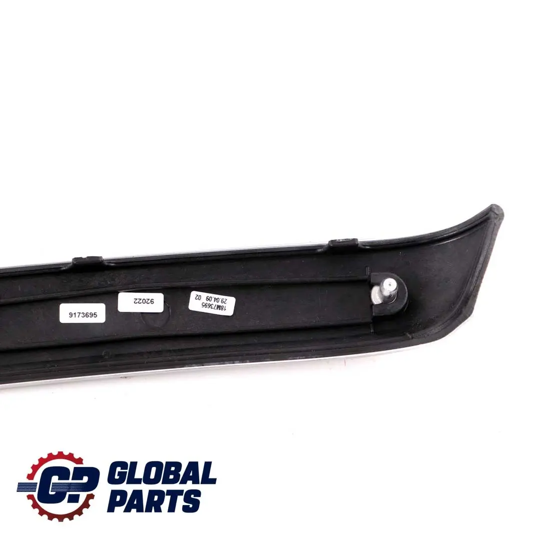 BMW 3 er E92 E93 Dekorleiste Hinten Links Alu Feinschliff - SKU 9173695 - Teilenummer 9173695