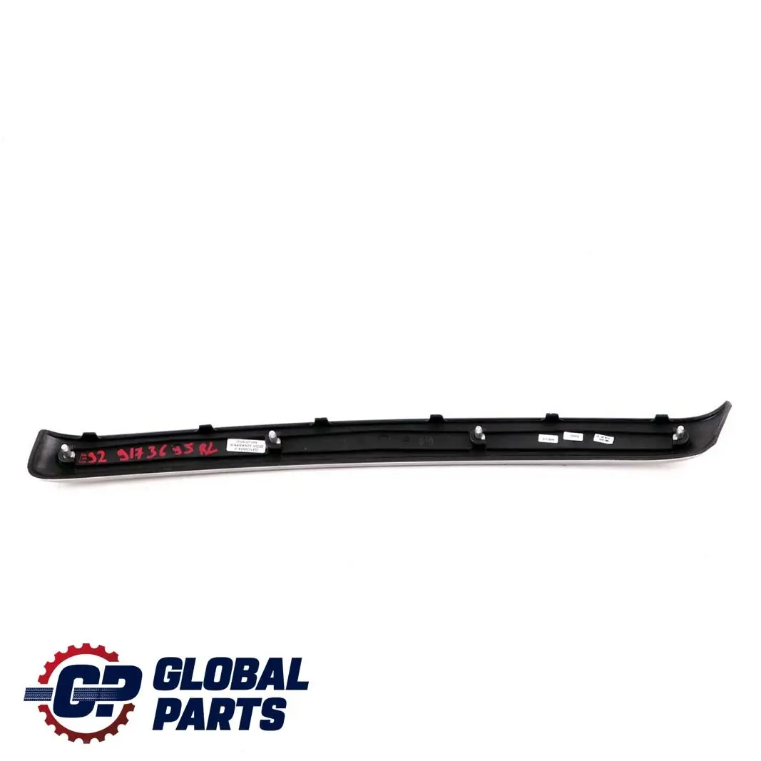 BMW 3 er E92 E93 Dekorleiste Hinten Links Alu Feinschliff - SKU 9173695 - Teilenummer 9173695