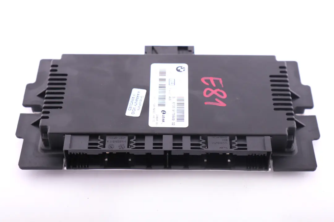 Appareil de Commande Module Controleur D'eclairage Bas PL2 Frm II pour BMW E81 à propos du numéro de pièce 9175649 BMW E81 Appareil de Commande Module Controleur D'eclairage Bas PL2 Frm II - SKU 9175649 - Numéro de pièce 9175649