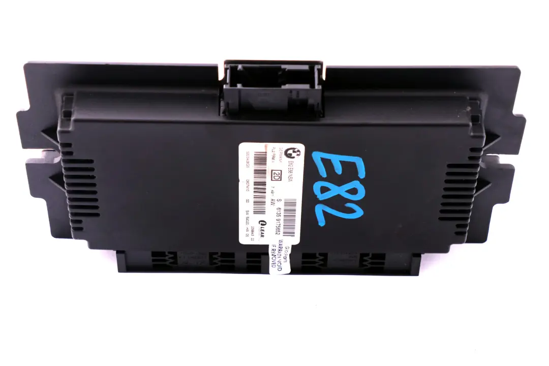 Footwell Light Module Control Unit ECU NSW PL2 FRM II to BMW 1 Series E82 with Part number 9175652 BMW 1 Series E82 Footwell Light Module Control Unit ECU NSW PL2 FRM II - SKU 9175652 - Part number 9175652