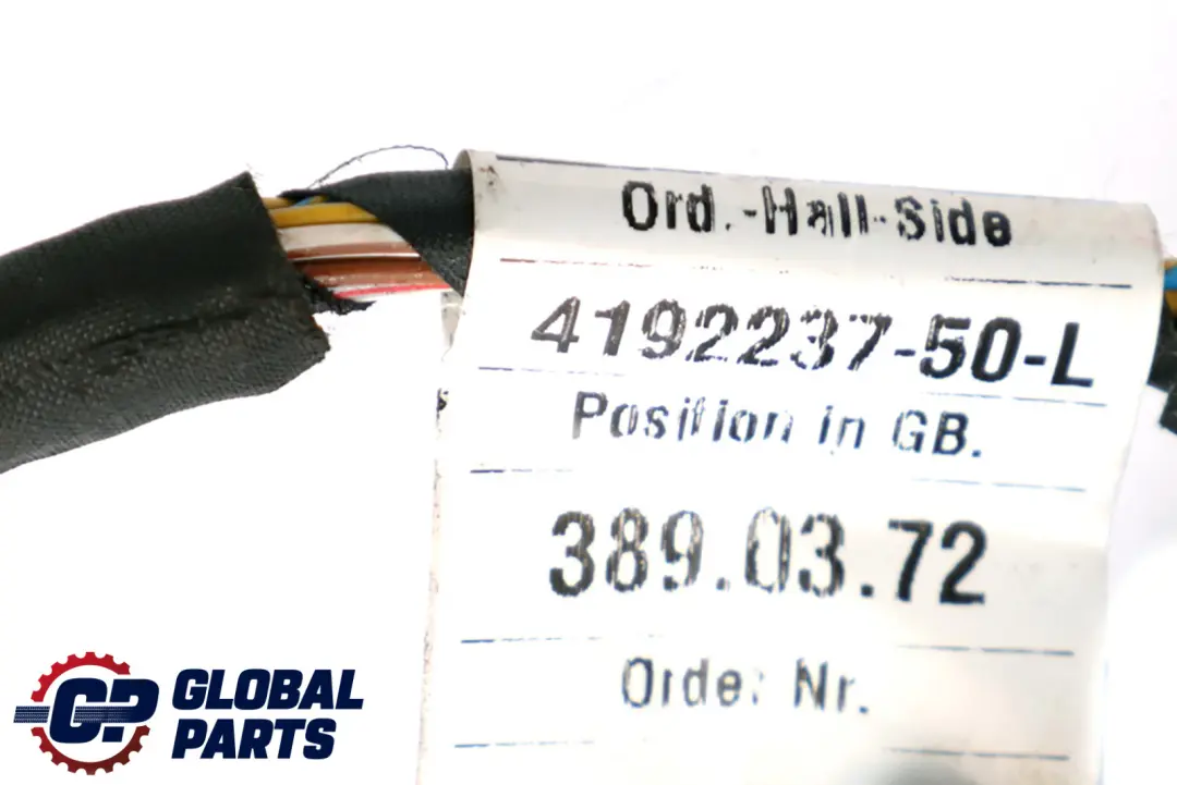 BMW 5 Series E60 E61 LCI Passengers Side Front Left N/S Door Wiring Loom 917587 - SKU 9175875 - Part number 9175878