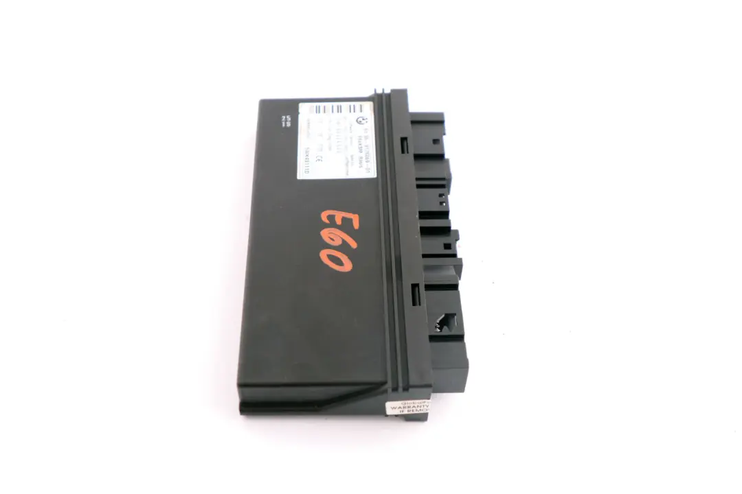 Modulo Kbm Base Centralina Modulo Corpo Gateway ECU per BMW E60 E63 E64 con numero di parte 9176069 BMW E60 E63 E64 Modulo Kbm Base Centralina Modulo Corpo Gateway ECU - SKU 9176069 - Numero di parte 9176069
