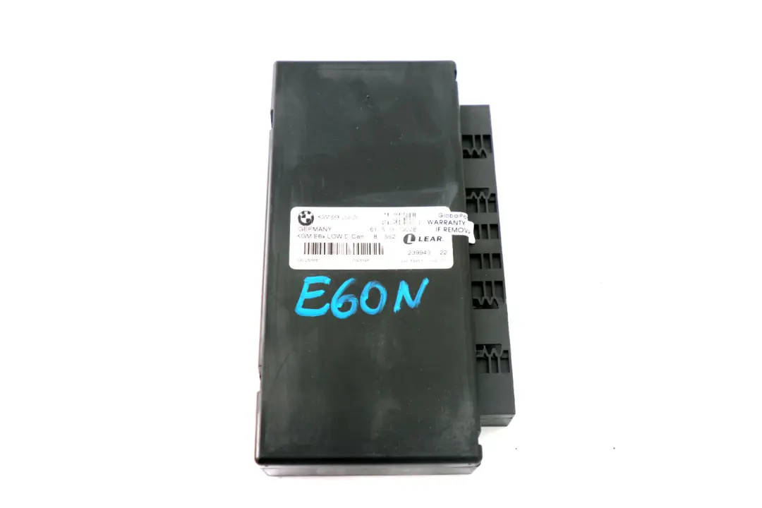 BMW E60 E61 LCI E63 E64 Body Gateway Module ECU Control Unit - SKU 9176078 - Part number 9176078
