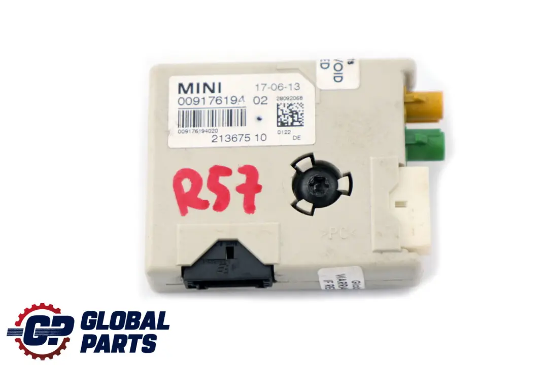 Radio Amplificateur Fm 6520 pour Mini Cooper R57 R58 R59 à propos du numéro de pièce 9176194 Mini Cooper R57 R58 R59 Radio Amplificateur Fm 6520 - SKU 9176194 - Numéro de pièce 9176194