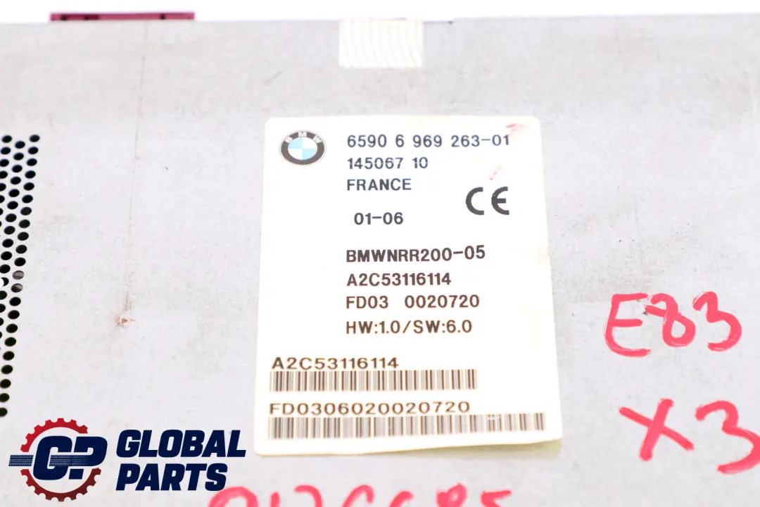  Sistema Di Navigazione BMW X3 E83 Z4 E85 Mini R50 R52 DVD GPS Unità Computer - SKU 9176685 - Numero di parte 9176685