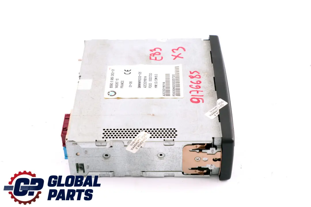 Sistema De Navegación BMW X3 E83 Z4 E85 Mini R50 R52 DVD GPS Unidad Informática  - SKU 9176685 - Número de pieza 9176685
