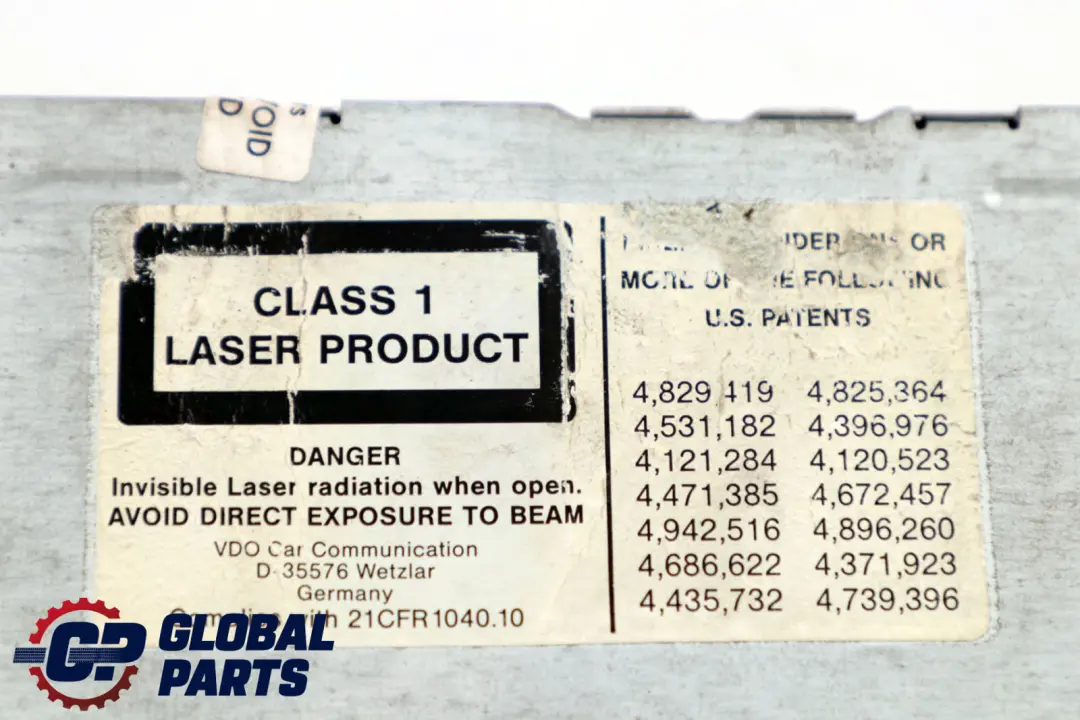 Czytnik Nawigacji DVD do BMW E39 E46 X5 E53 X3 E83 o numerze 9176686 BMW E39 E46 X5 E53 X3 E83 Czytnik Nawigacji DVD - SKU 9176686 - Numer Części 9176686