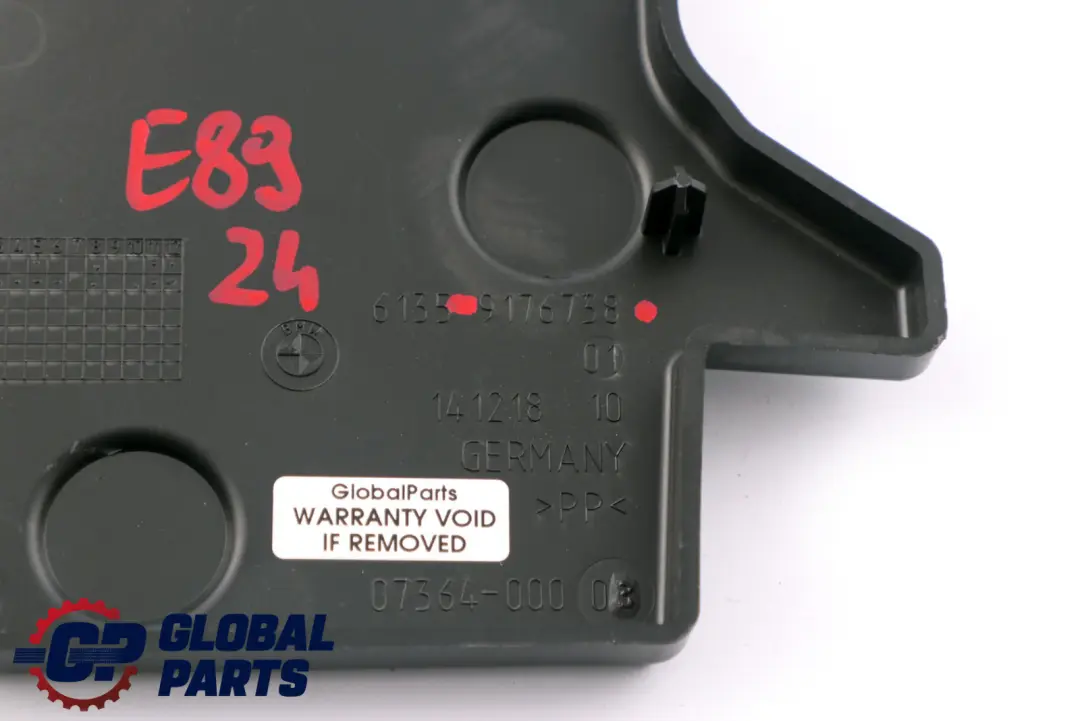 Abdeckung Ausrüstung Modul Kofferraum Verkleidung für BMW Z4 E89 Cabrio mit Teilenummer 9176738 BMW Z4 E89 Cabrio Abdeckung Ausrüstung Modul Kofferraum Verkleidung - SKU 9176738 - Teilenummer 9176738