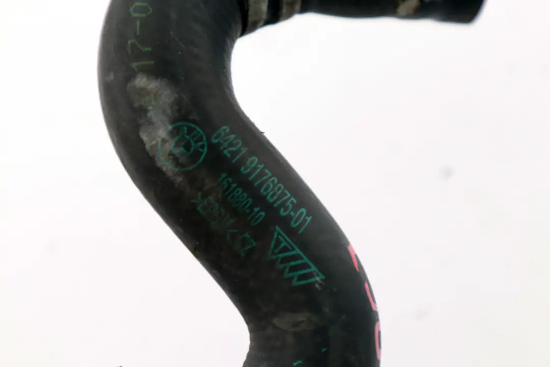 M57N2 Engine Cooling Water Coolant Return Hose Pipe to BMW E90 E91 E92 with Part number 9176875 BMW E90 E91 E92 M57N2 Engine Cooling Water Coolant Return Hose Pipe - SKU 9176875 - Part number 9176875