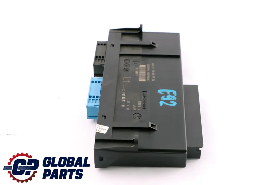  *BMW 3 er E92 ECU Karosseriesteuergerät L1 PL2 JBBFE II - SKU 9176877 - Teilenummer 9176877