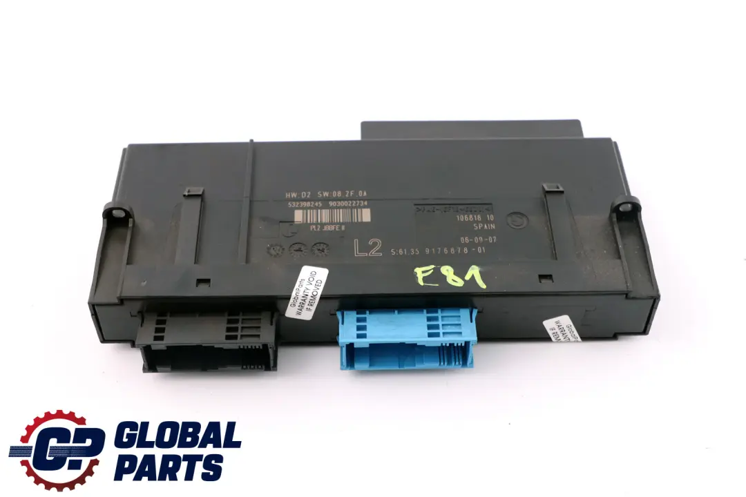 BMW 1 Series E81 ECU Body Control Module L2 6135 - SKU 9176878 - Part number 61359176878