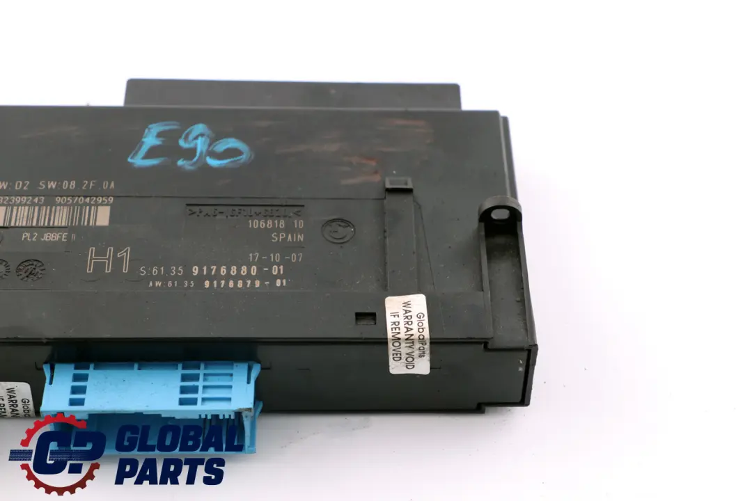 BMW E90 Body Control Module BCM ECU Junction Box Footwell 6135 - SKU 9176880 - Part number 61359176880