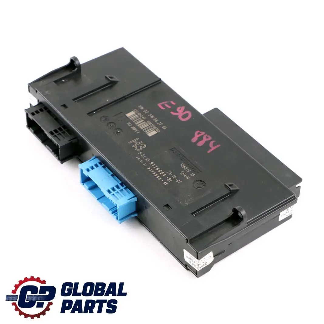 *BMW 3 er E90 ECU Anschlusskasten Karosserie Steuermoduls Steuergerät H3 917688 - SKU 9176884-1 - Teilenummer 9176884