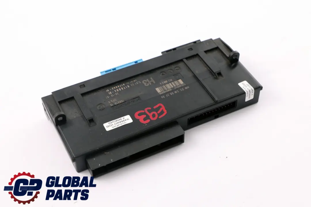 BMW E93 Módulo control carrocería caja conexión - SKU 9176884 - Número de pieza 9176884