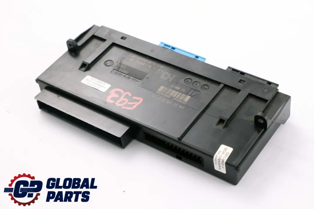 Modulo Controllo ECU Scatola Giunzione H3 per BMW E93 con numero di parte 9176884 BMW E93 Modulo Controllo ECU Scatola Giunzione H3 - SKU 9176884 - Numero di parte 9176884