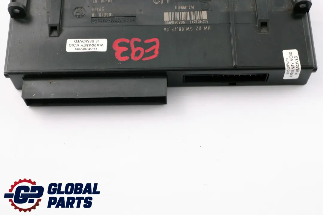ECU Moduł Sterownik Komfortu BMW E93 - SKU 9176884 - Numer Części 9176884
