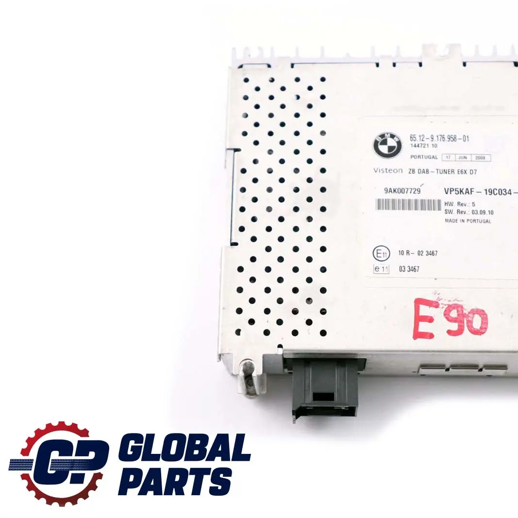 DAB Radio Sintonizzatore Modulo per BMW E81 E87 E90 E91 Mini R55 R56 con numero di parte 9176958 BMW E81 E87 E90 E91 Mini R55 R56 DAB Radio Sintonizzatore Modulo - SKU 9176958 - Numero di parte 9176958