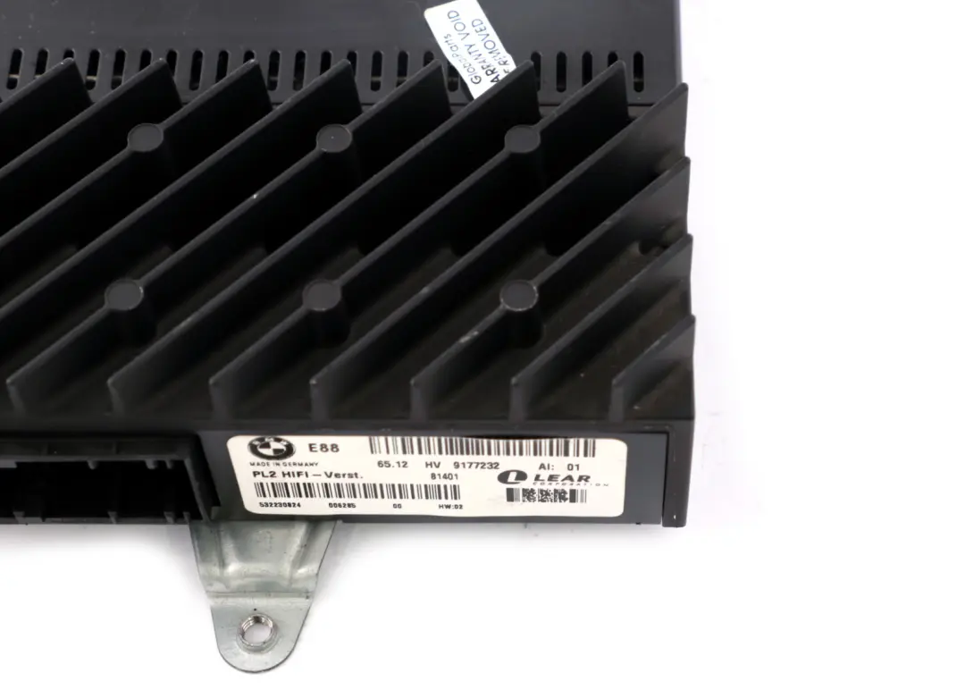 Amplifier Hifi Speaker System BMW 1 Series E88 - SKU 9177232 - Part number 9177232