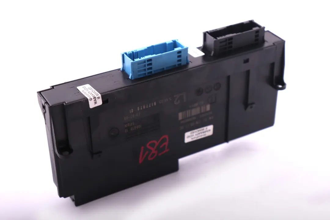 BMW 1er E81 Karosseriesteuergerät ECU L2 PL2 JBBFE II Anschlussdose 6135 - SKU 9177979 - Teilenummer 9177979