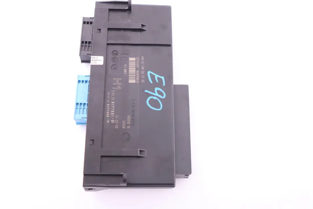 Module De Commande De Carrosserie ECU H1 PL2 JBBFE2 pour BMW E90 à propos du numéro de pièce 9177981 BMW E90 Module De Commande De Carrosserie ECU H1 PL2 JBBFE2 - SKU 9177981 - Numéro de pièce 9177981