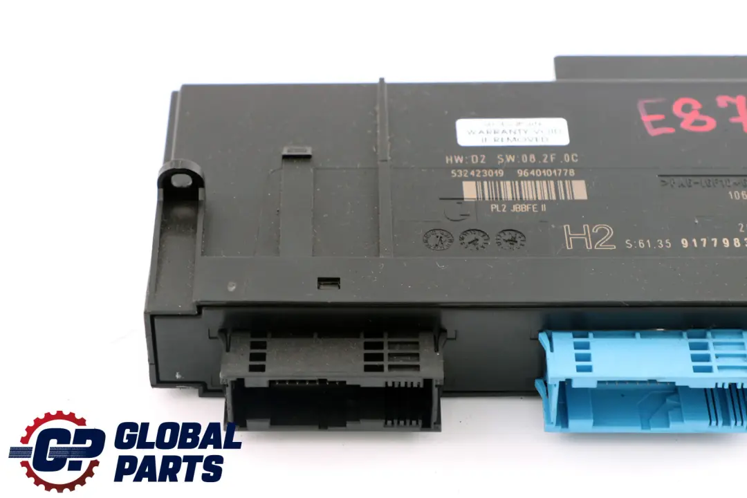 Boîtier De Jonction Pour Module De Commande Carrosserie H2 pour BMW E87 LCI à propos du numéro de pièce 61359177983 BMW E87 LCI Boîtier De Jonction Pour Module De Commande Carrosserie H2 - SKU 9177983 - Numéro de pièce 61359177983