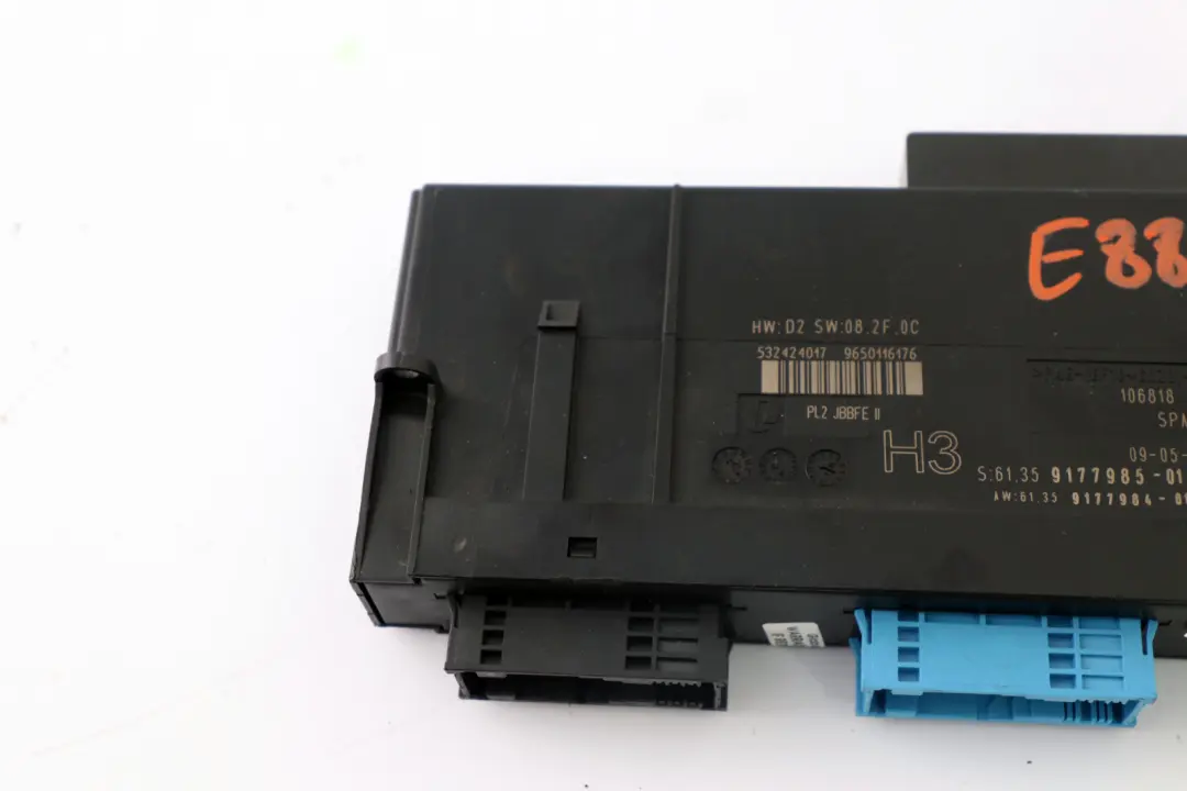 BMW E88 ECU Body Control Module H3 Junction Box - SKU 9177985 - Part number 9177985