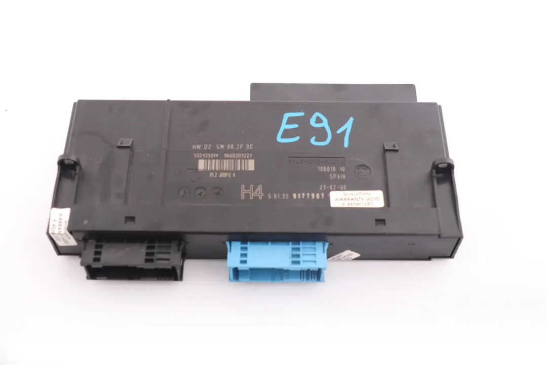 ECU Ecu Karosserie Modul H4 Steuergerät 6135 für BMW E91 mit Teilenummer 9177987 BMW E91 ECU Ecu Karosserie Modul H4 Steuergerät 6135 - SKU 9177987 - Teilenummer 9177987