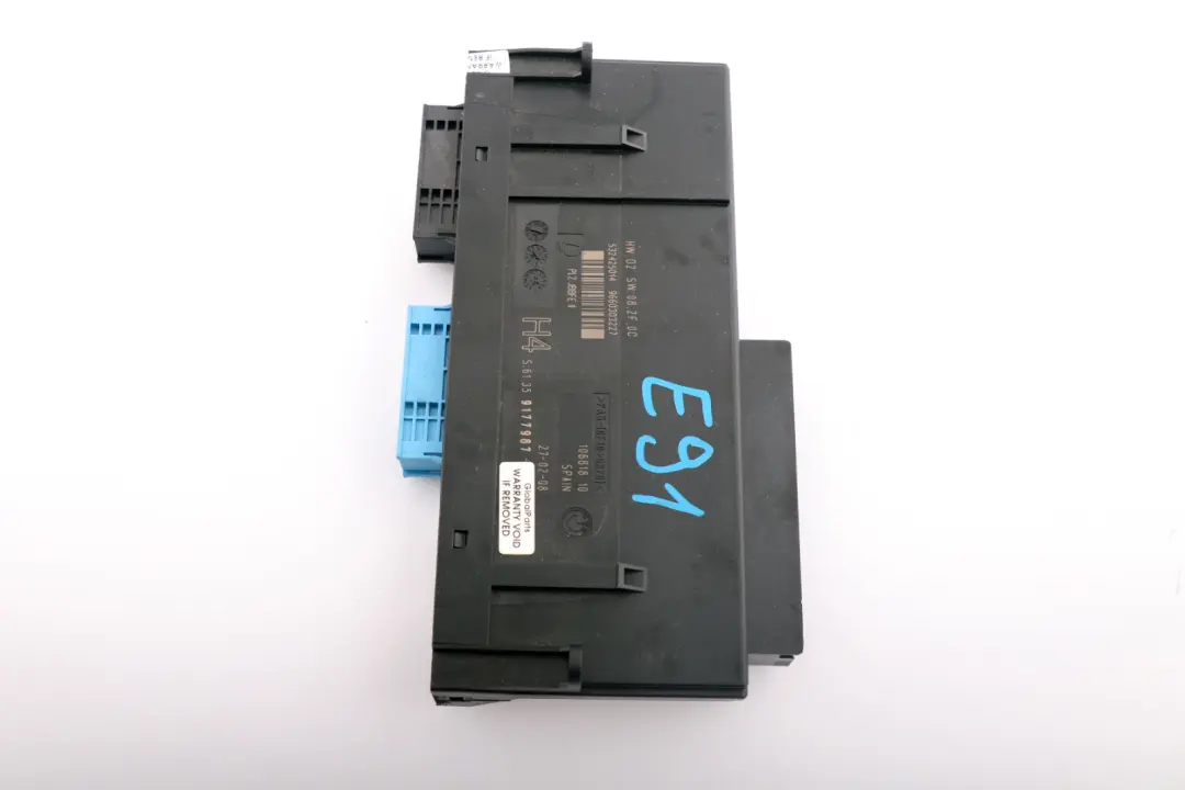 ECU Body Control Module H4 Electronic Box 6135 to BMW E91 with Part number 9177987 BMW E91 ECU Body Control Module H4 Electronic Box 6135 - SKU 9177987 - Part number 9177987