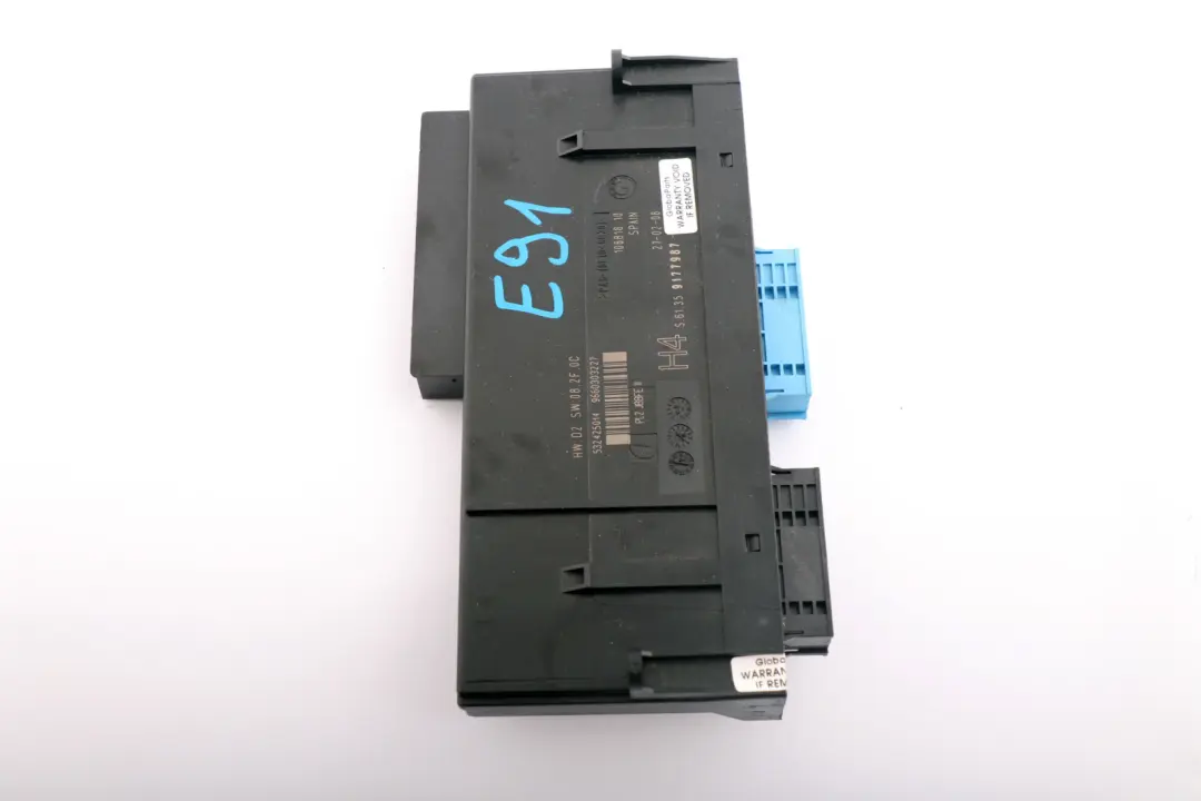 Moduł Sterownik Komfortu ECU H4 do BMW E91 o numerze 9177987 BMW E91 Moduł Sterownik Komfortu ECU H4 - SKU 9177987 - Numer Części 9177987