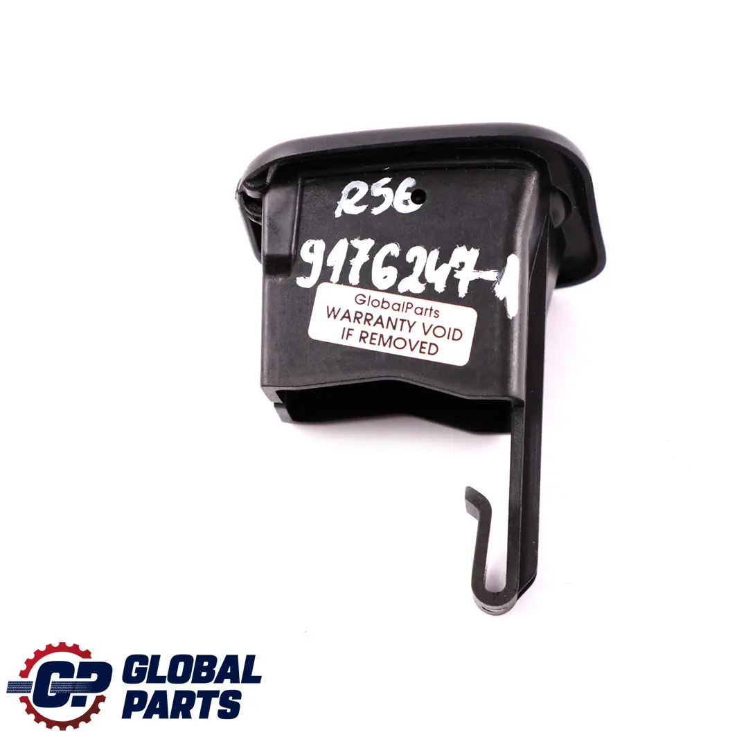 BMW Mini Cooper R55 R56 1 Rear Seat Isofix Cover Left Carbon Black N/S - SKU 9178247-1 - Part number 9178247