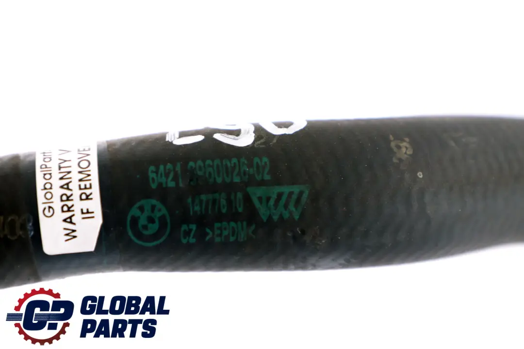 BMW 1 3 SERIES E87 E90 E90N E91 E91N Hose For Engine Inlet And Heater Radiator - SKU 9178427 - Part number 9178427