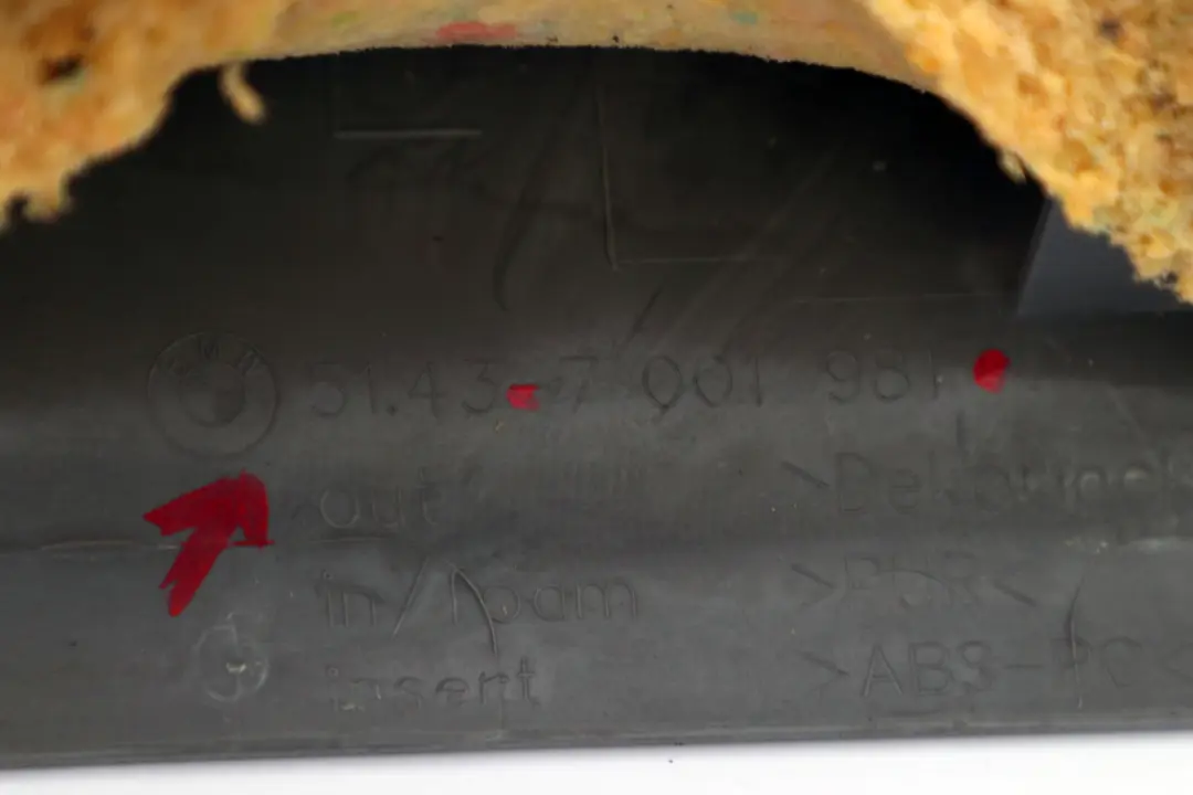 Trim Panel Lower Centre Column Left N/S Flanellgrau Grey to BMW 7 Series E65 Cover with Part number 9178699 BMW 7 Series E65 Cover Trim Panel Lower Centre Column Left N/S Flanellgrau Grey - SKU 9178699 - Part number 9178699