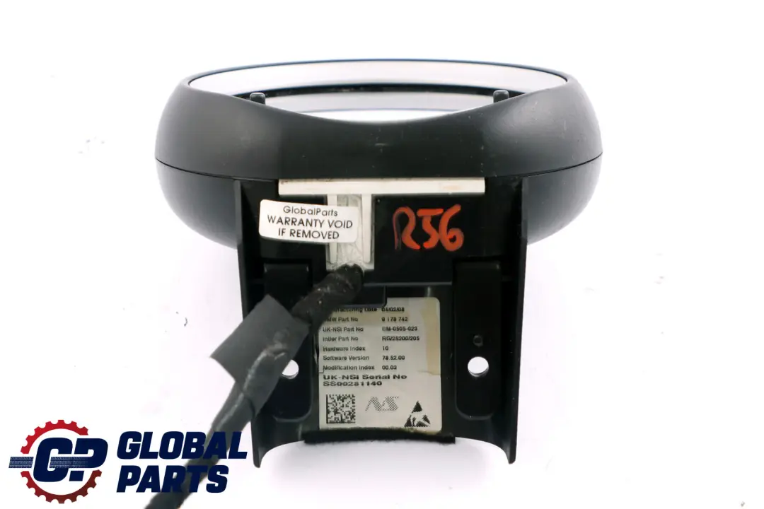 Drehzahlmesser Mini Cooper One R55 R56 R57 R58 R59 R60 Tachometer für mit Teilenummer 9178742 Drehzahlmesser Mini Cooper One R55 R56 R57 R58 R59 R60 Tachometer - SKU 9178742 - Teilenummer 9178742