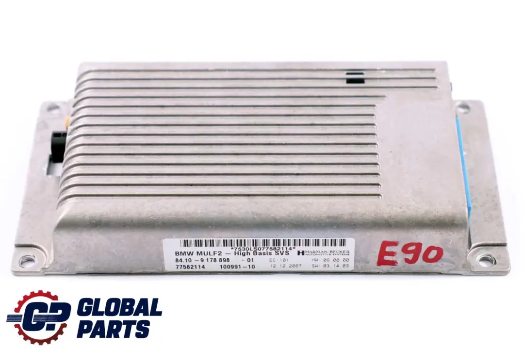 BMW E87 LCI E90 E60 Módulo Bluetooth Manos Libres Alto MULF2 - SKU 9178898 - Número de pieza 9183373