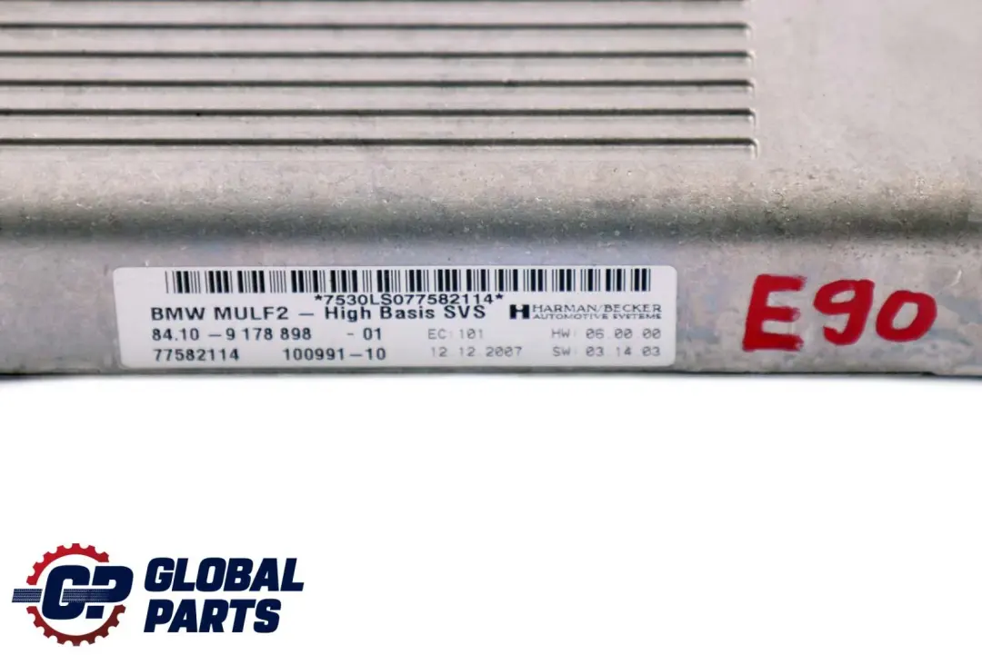 BMW E87 LCI E90 E60 Hands-free Bluetooth Module High MULF2 - SKU 9178898 - Numéro de pièce 9183373