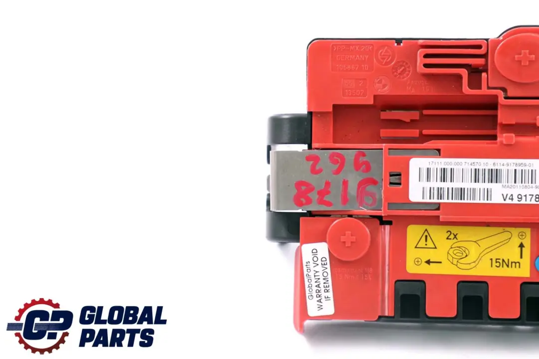 Scatola Fusibili Distribuzione Energia Batteria 9178959 per BMW X5 X6 E70 E71 con numero di parte 9178962 BMW X5 X6 E70 E71 Scatola Fusibili Distribuzione Energia Batteria 9178959 - SKU 9178962 - Numero di parte 9178962