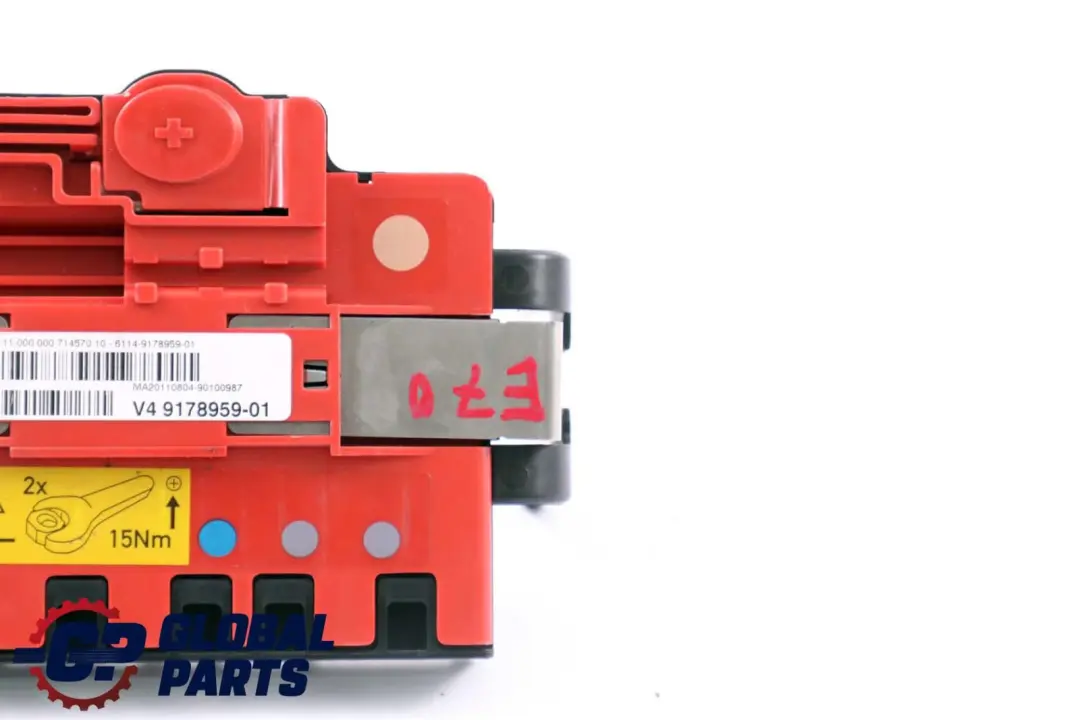 BMW X5 X6 er E70 E71 Stromverteiler Sicherungskasten Batterie 9178959 - SKU 9178962 - Teilenummer 9178962