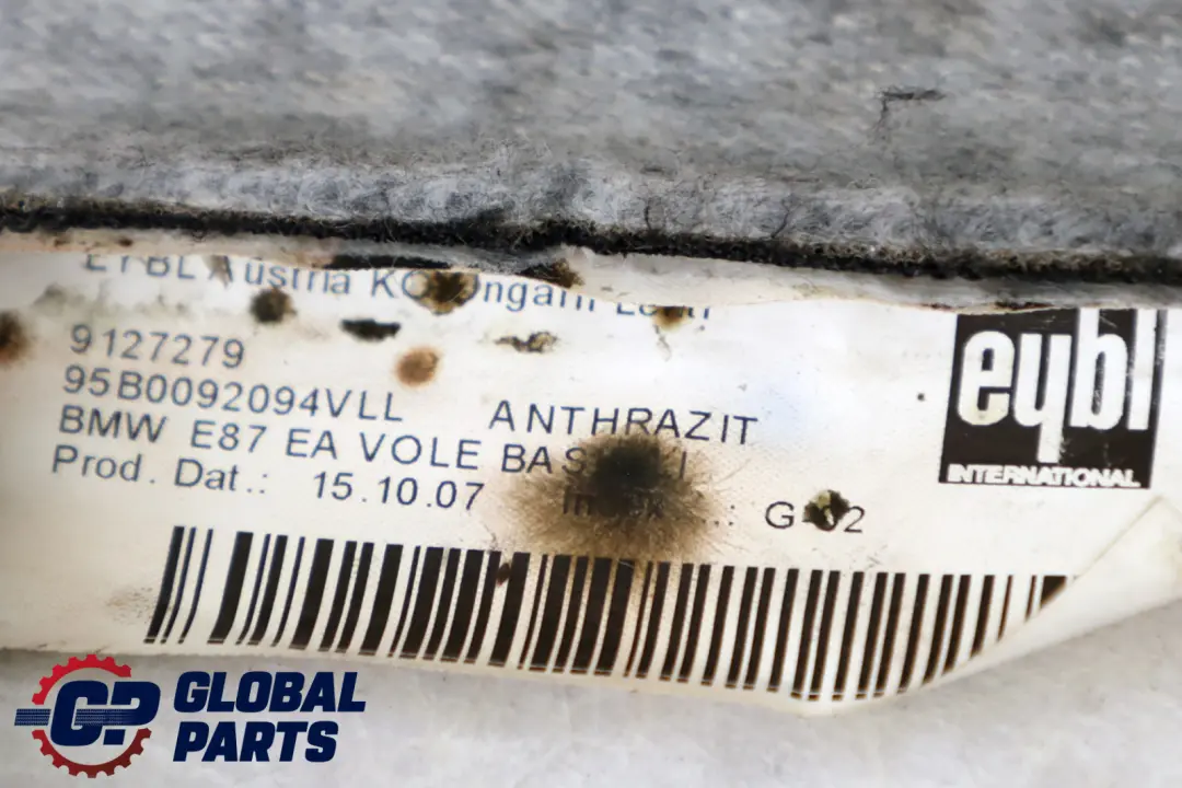 BMW 1 Reihe E87 LCI Vordersitz Links Lehne Bezug Stoff Elektra - SKU 9179071 - Teilenummer 9179071