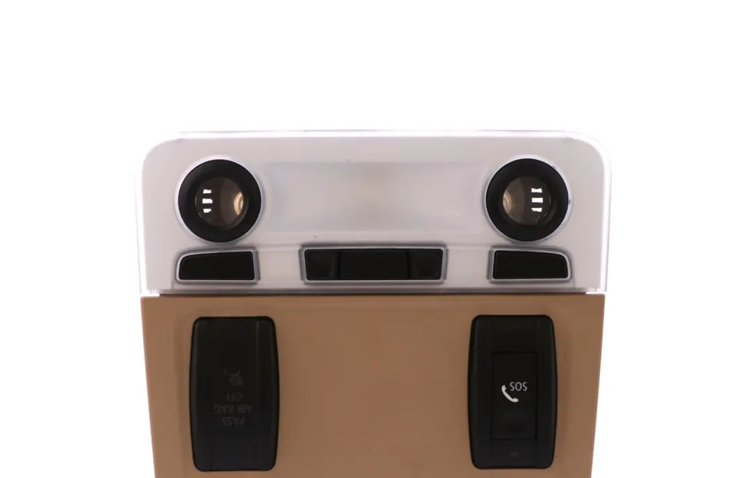 Interruptor techo luz control Beige para BMW X1 3 E84 E90 E91 E92 LCI con número de pieza 9225502 BMW X1 3 E84 E90 E91 E92 LCI Interruptor techo luz control Beige - SKU 9180028 - Número de pieza 9225502