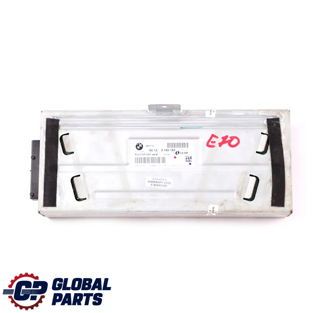 BMW X5 Series E70 Individual Audio System Amplifier TOP-HIFI PL4 Lear - SKU 9180183 - Part number 9180183